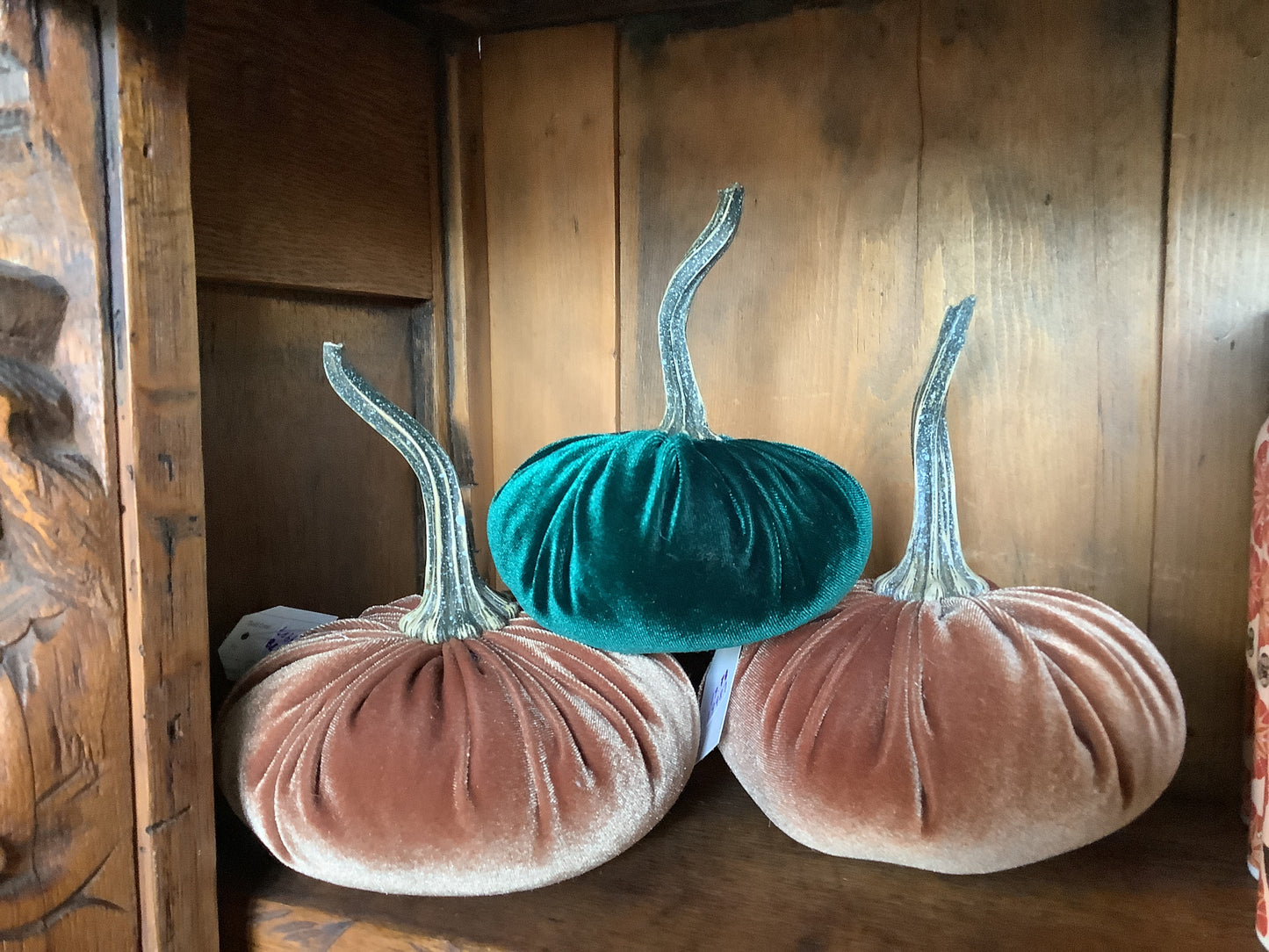 Velvet Pumpkins