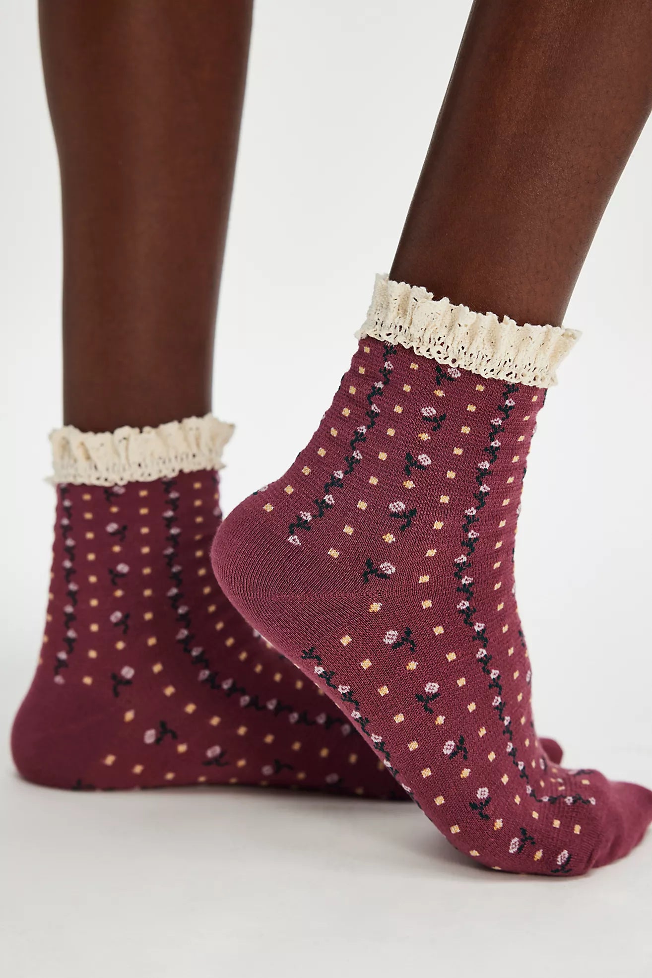 Waffle Knit Socks
