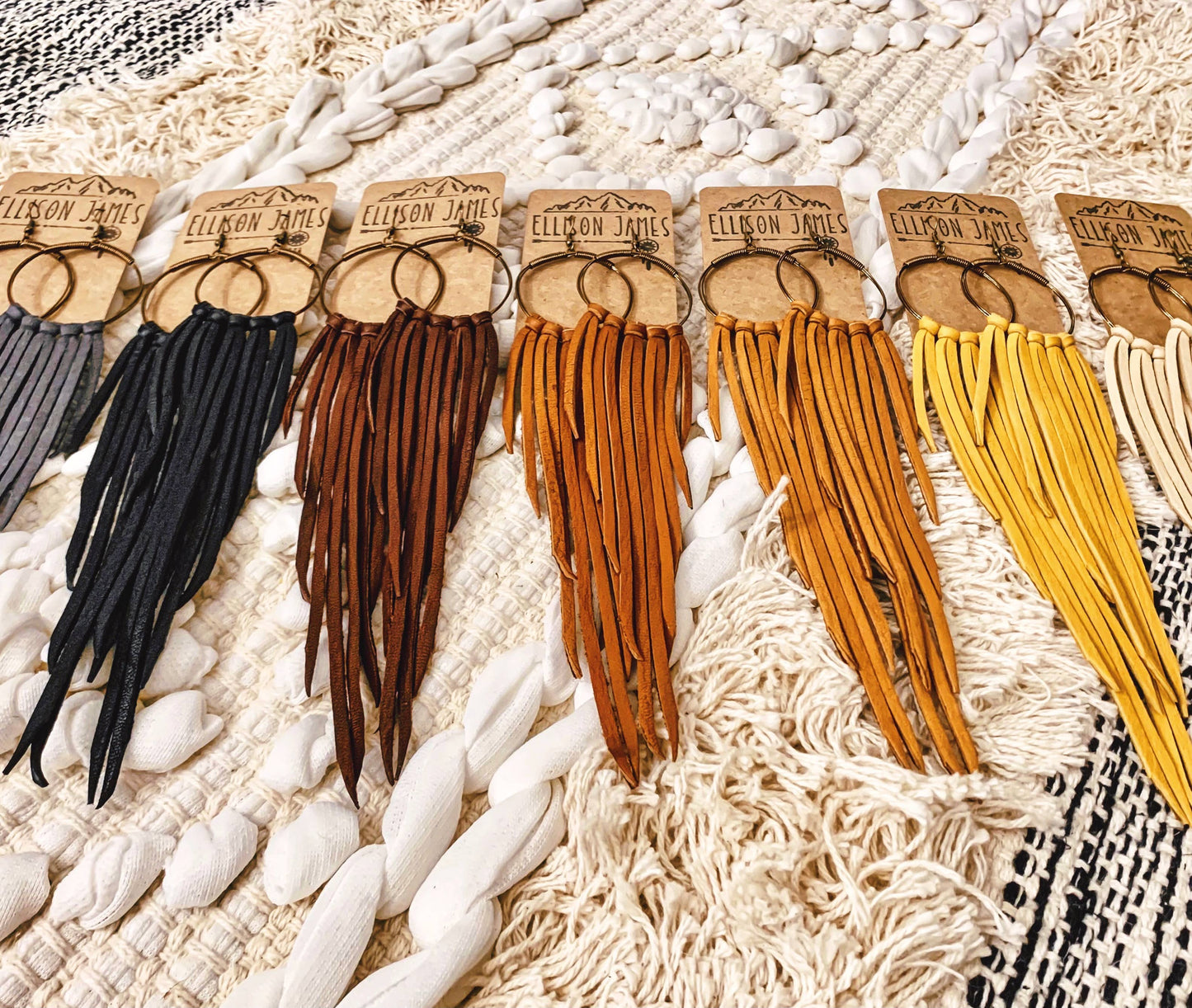 THE WOODSTOCK FRINGE EARRINGS
