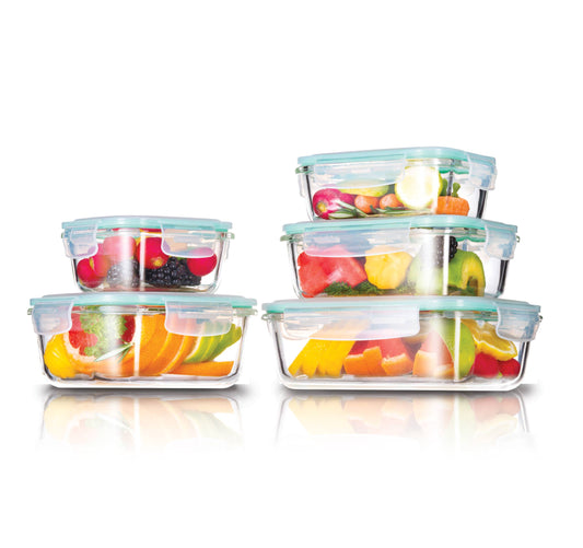 10pcs Westinghouse Glass Food Storage Set