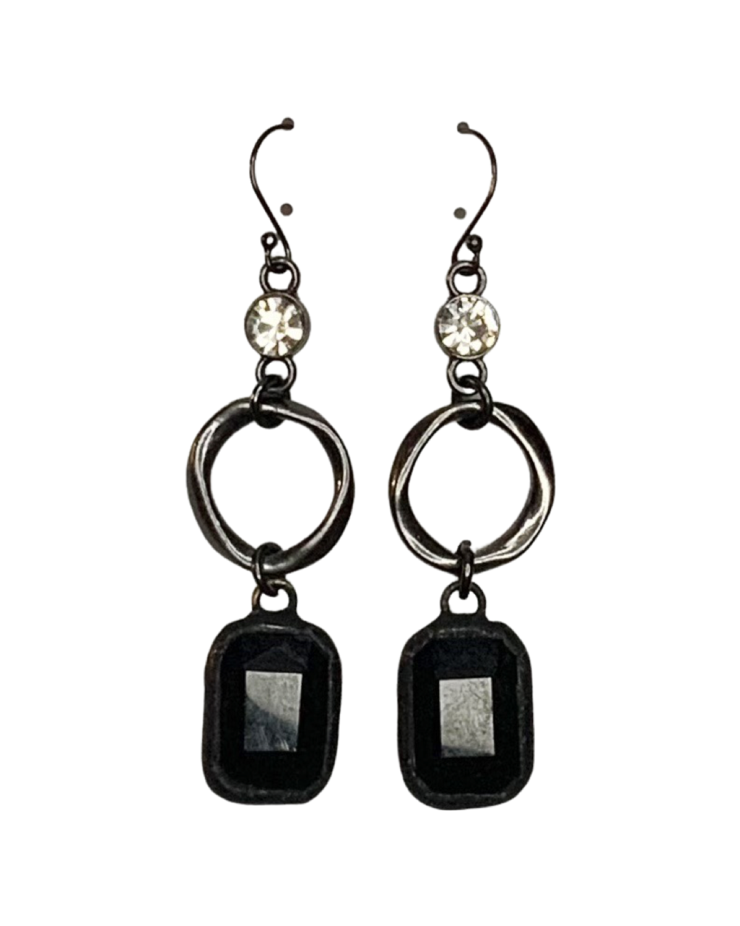 Hematite Ring Dangle
