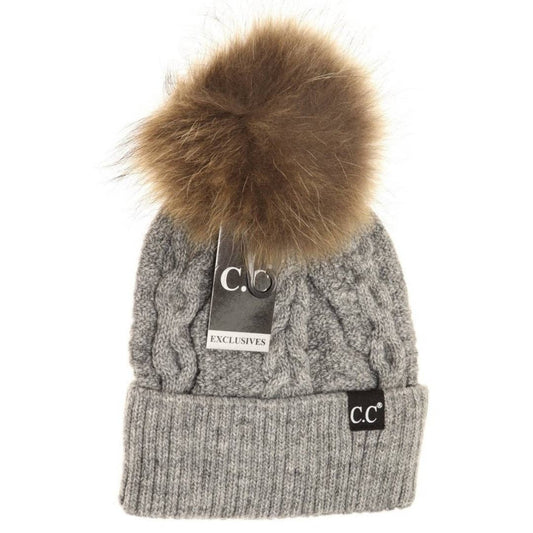 CC Exclusive - Black Label Special Edition Ribbed Cuff Fur P: Lt. Grey