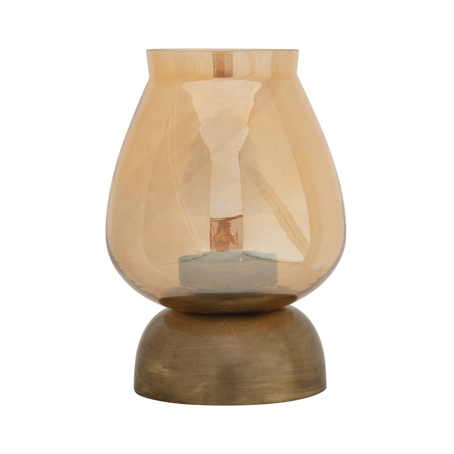 AMBER TEALIGHT