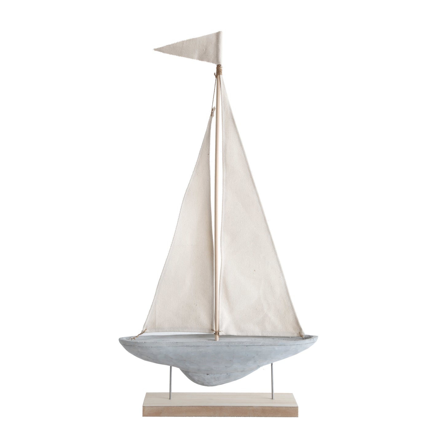 Cement and Fabric Boat