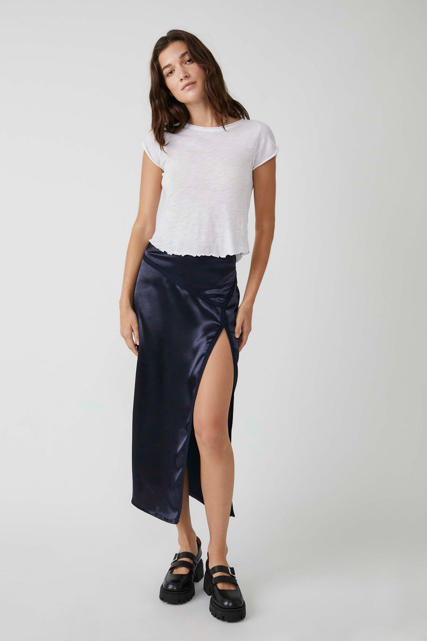 Dakota Satin Midi