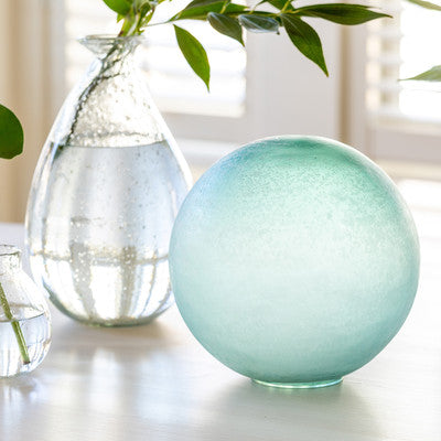 Sea Glass Decorative Orb