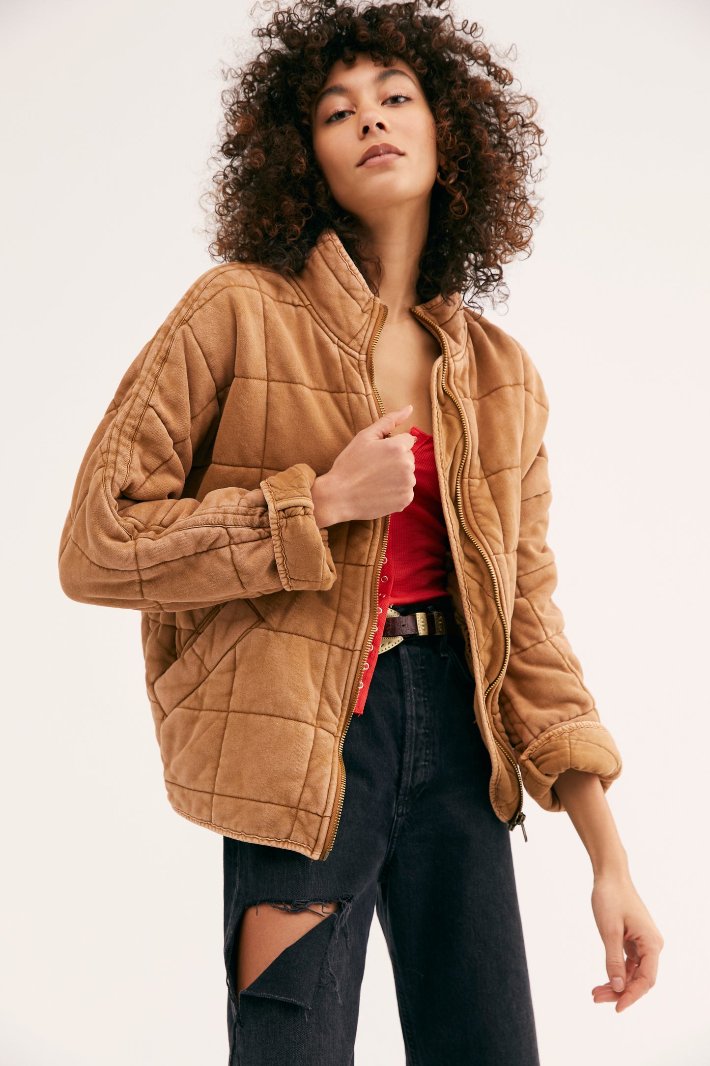 Dolman Quilted Jacket