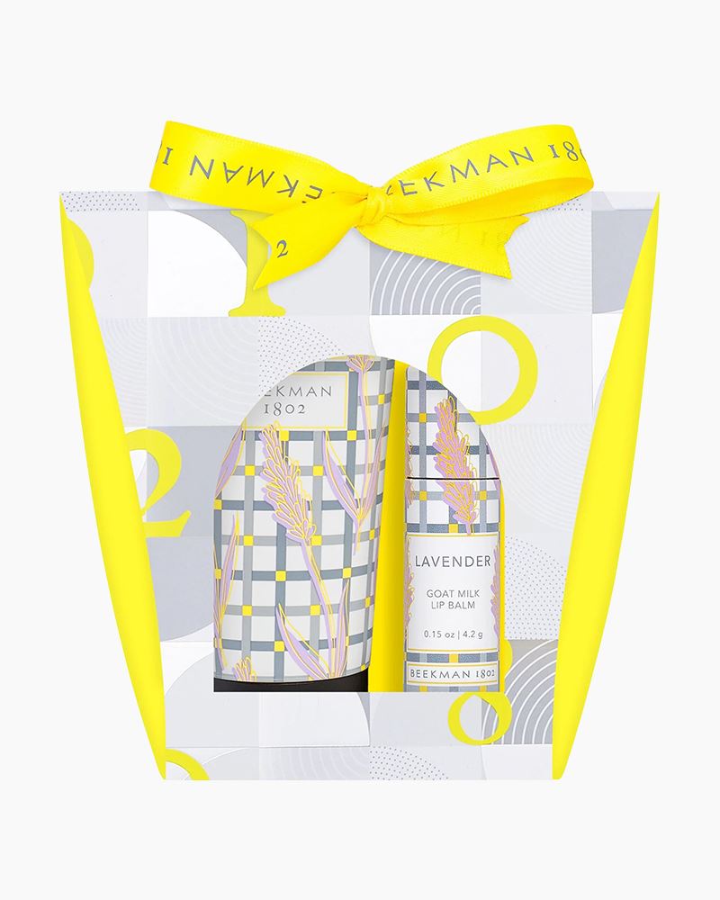 Beekman 1802 Hand Cream & Lip Balm Gift Set