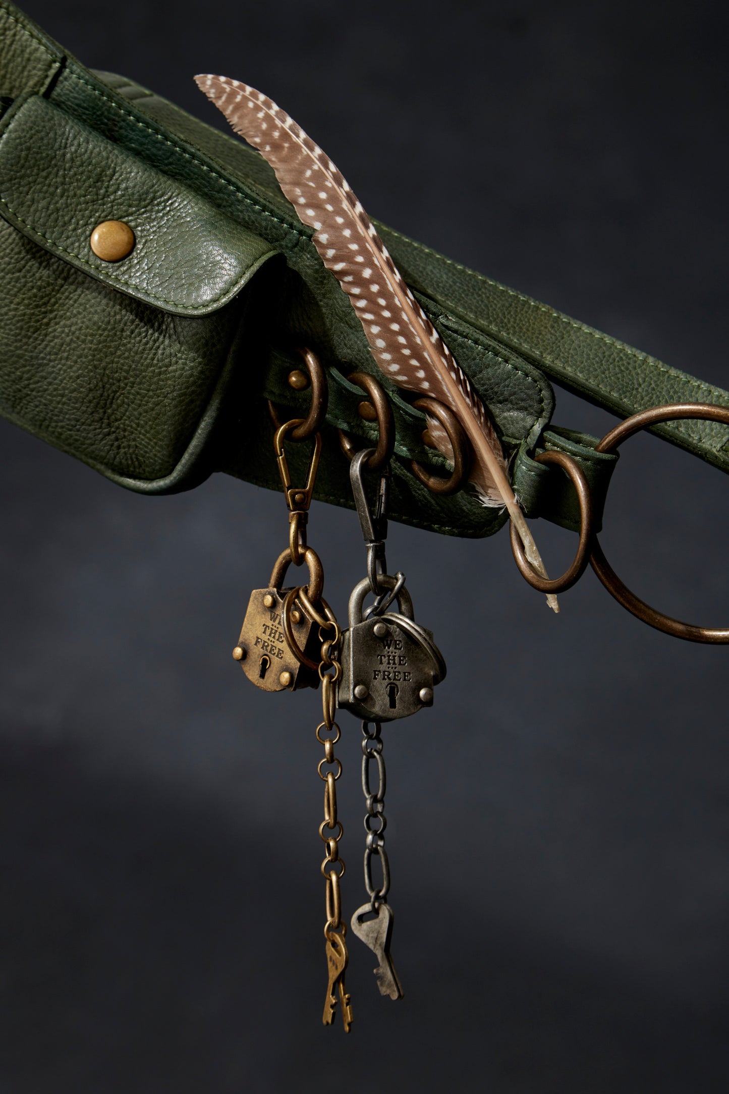 WTF Lock Keychain
