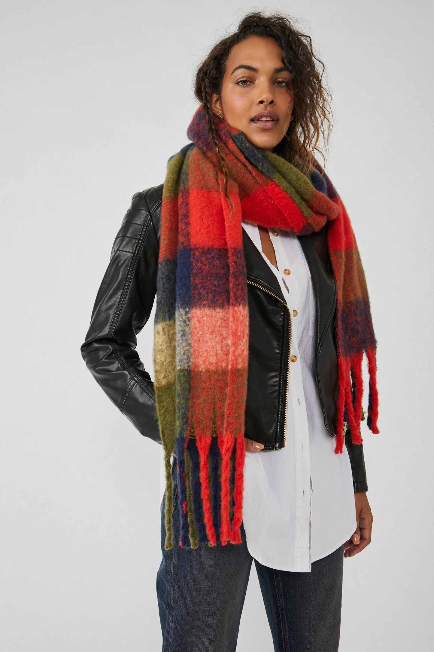 Piper Plaid Scarf
