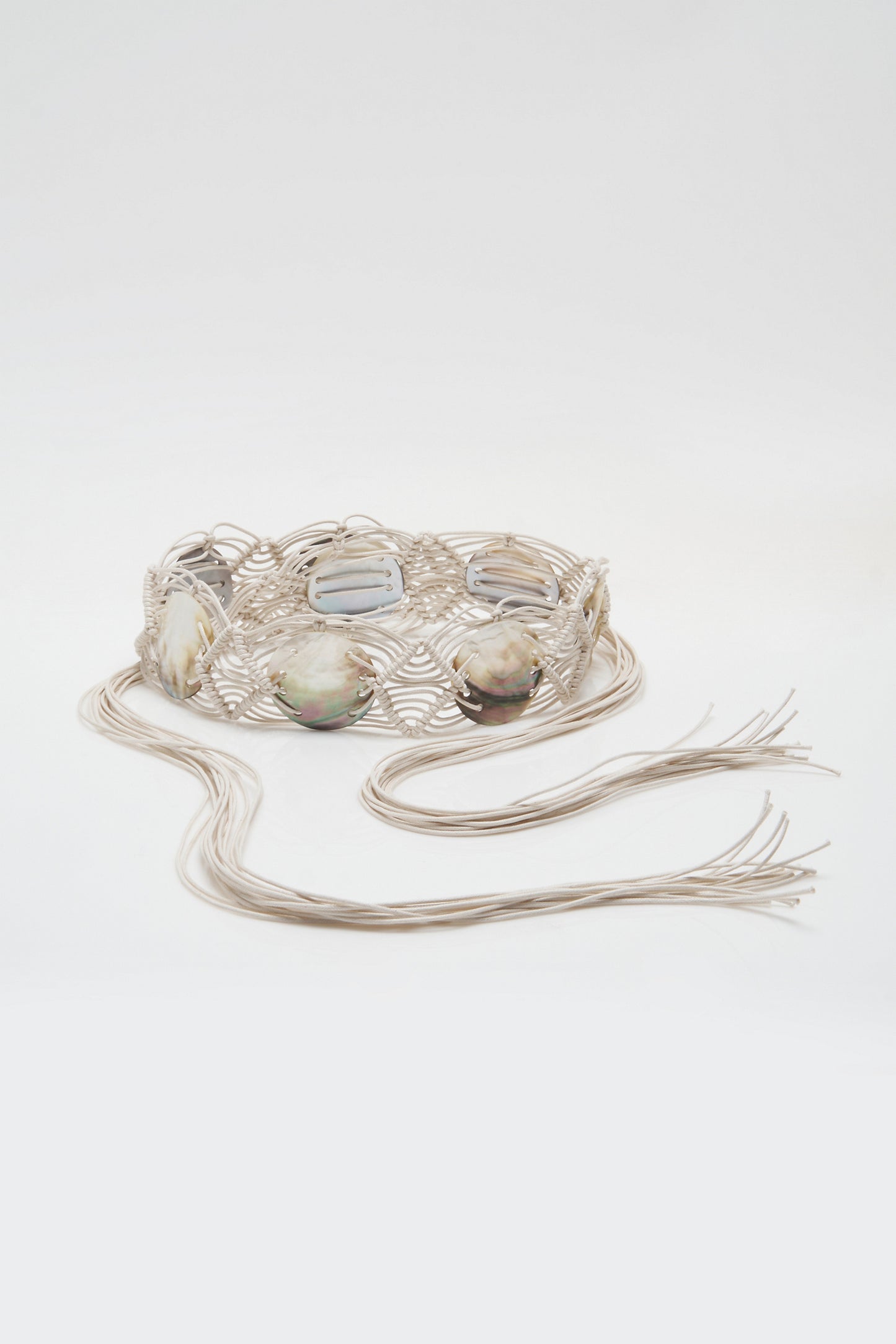 SaltWater Fringe Wrap Belt
