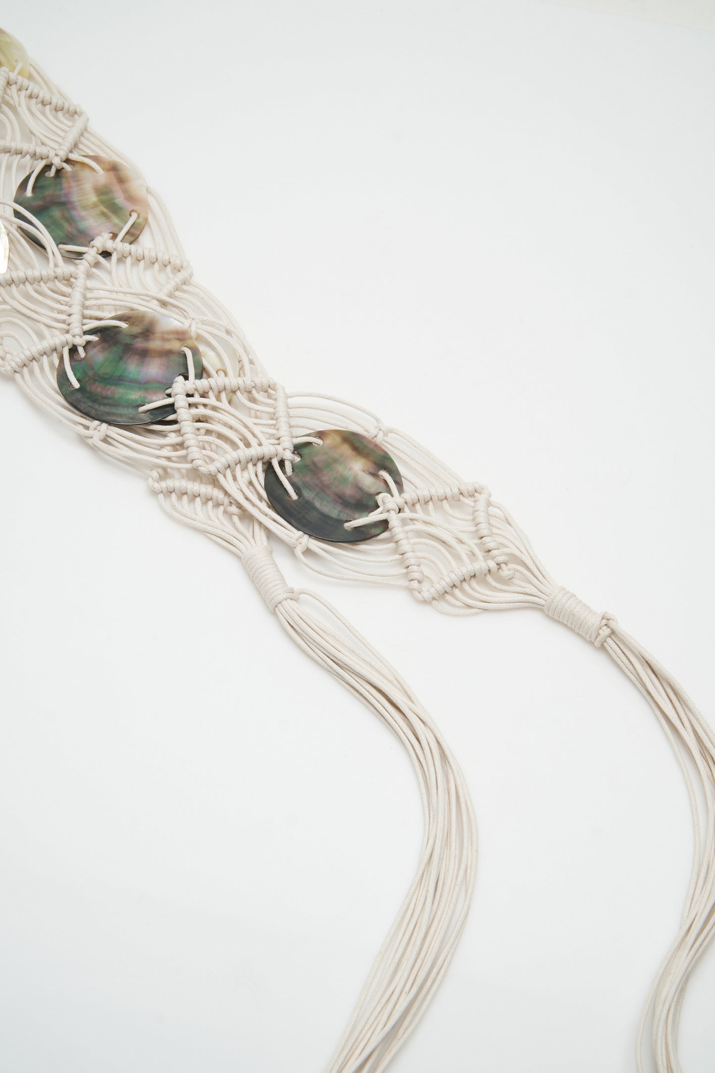 SaltWater Fringe Wrap Belt