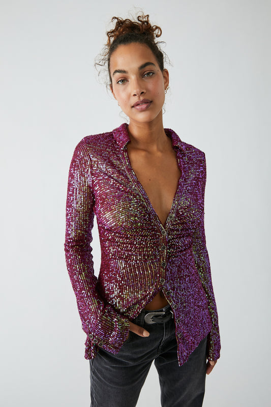 Sequin Shirtee