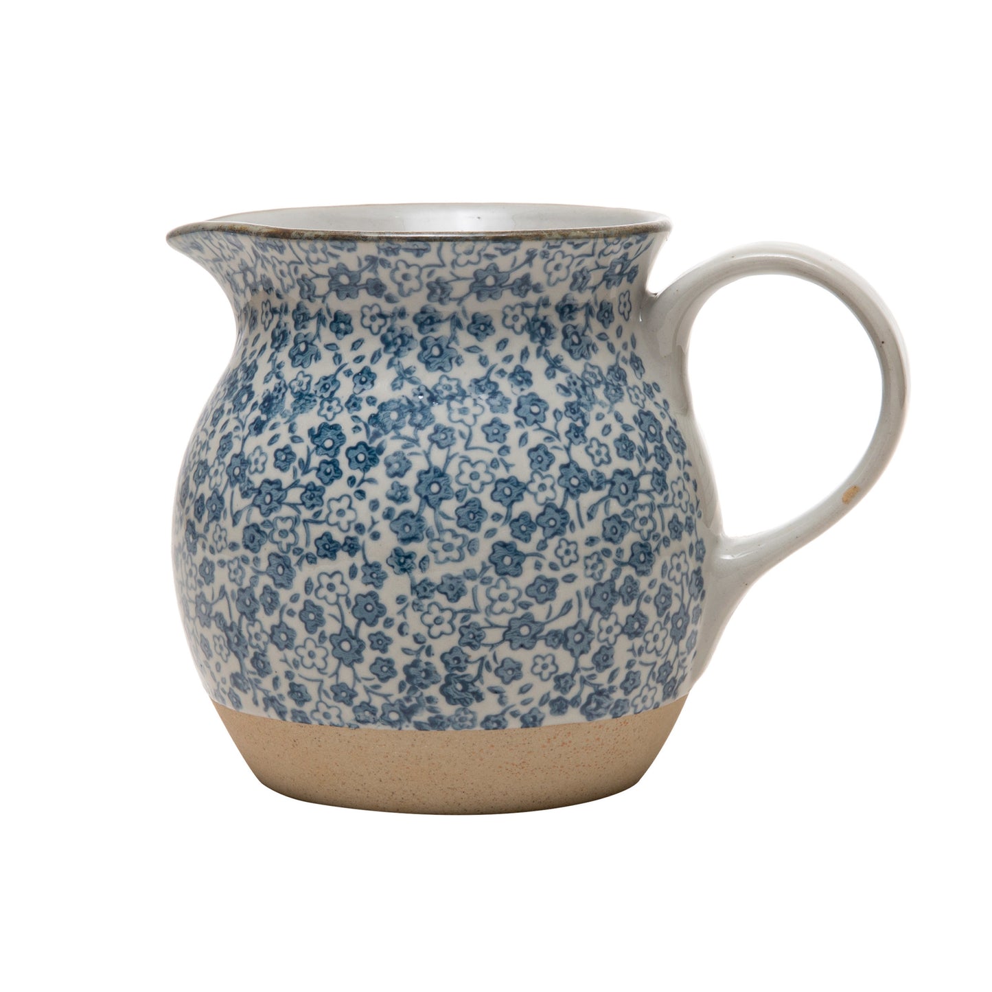 Stoneware Pitcher - Floral HP
