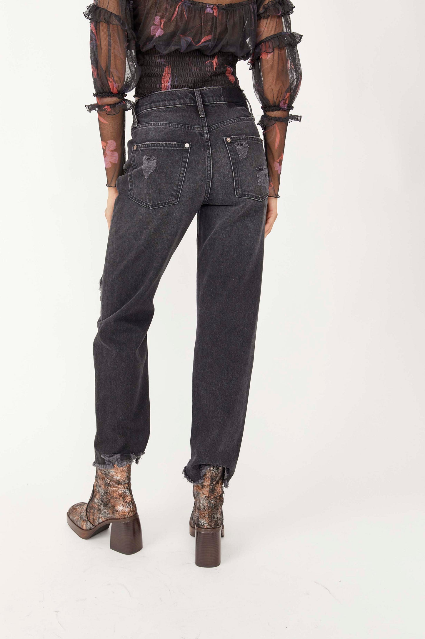 Tapered Baggy Boyfriend Jeans