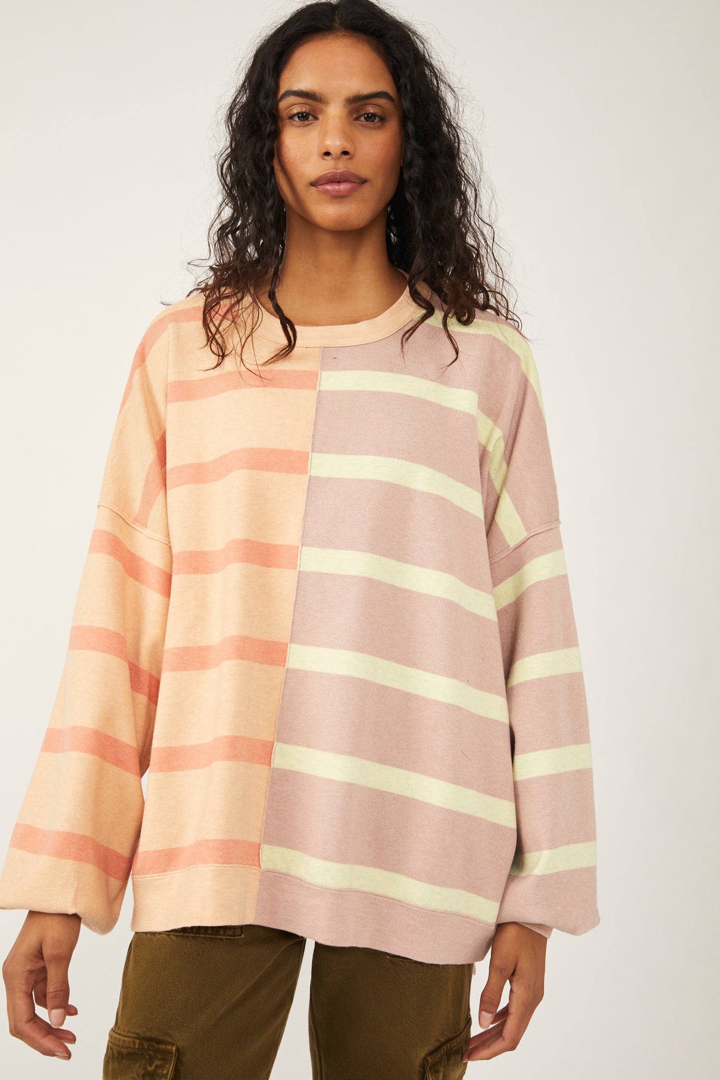 Uptown Stripe Pullover