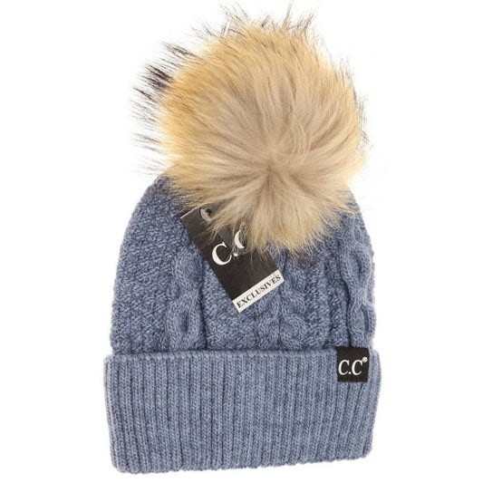 CC Exclusive - Black Label Special Edition Ribbed Cuff Fur P: Denim