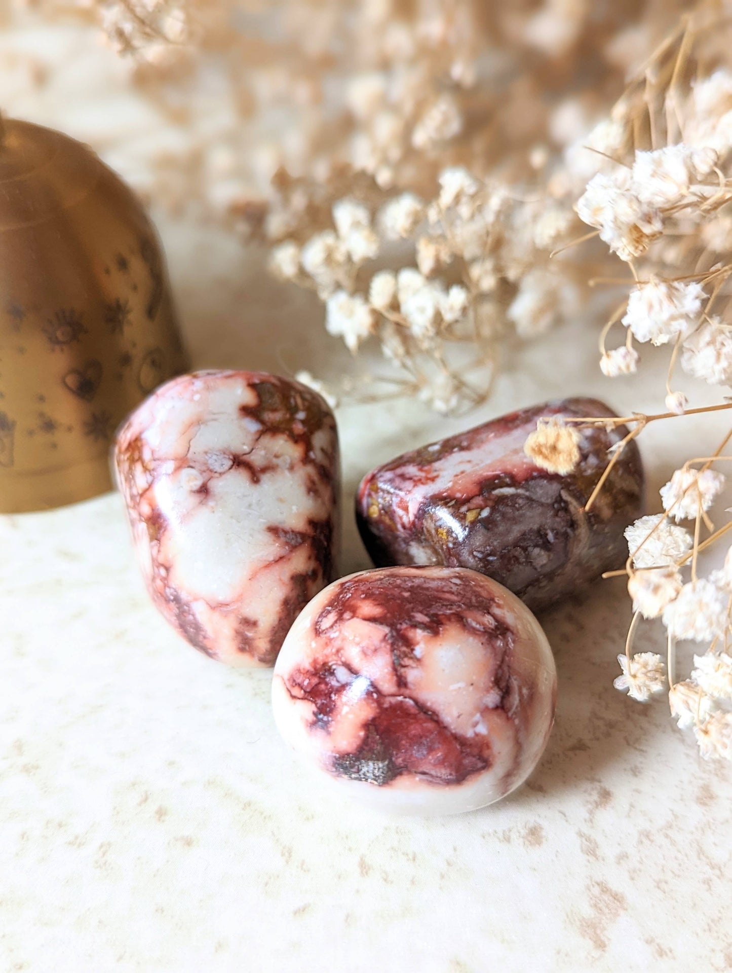 Tumbled Rose Jasper | Goddess Provisions