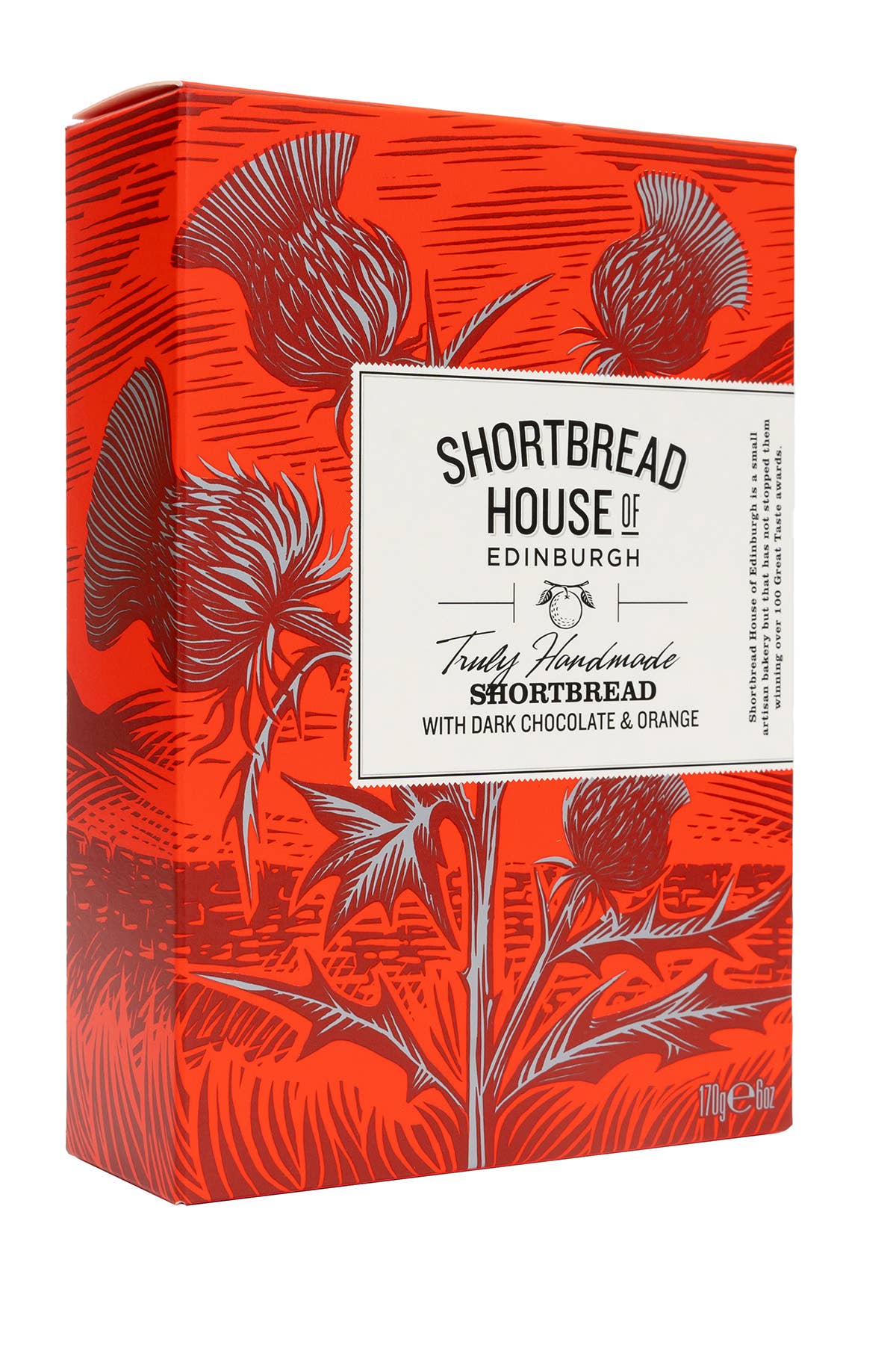 Shortbread Fingers Box - Chocolate Chip/ Orange