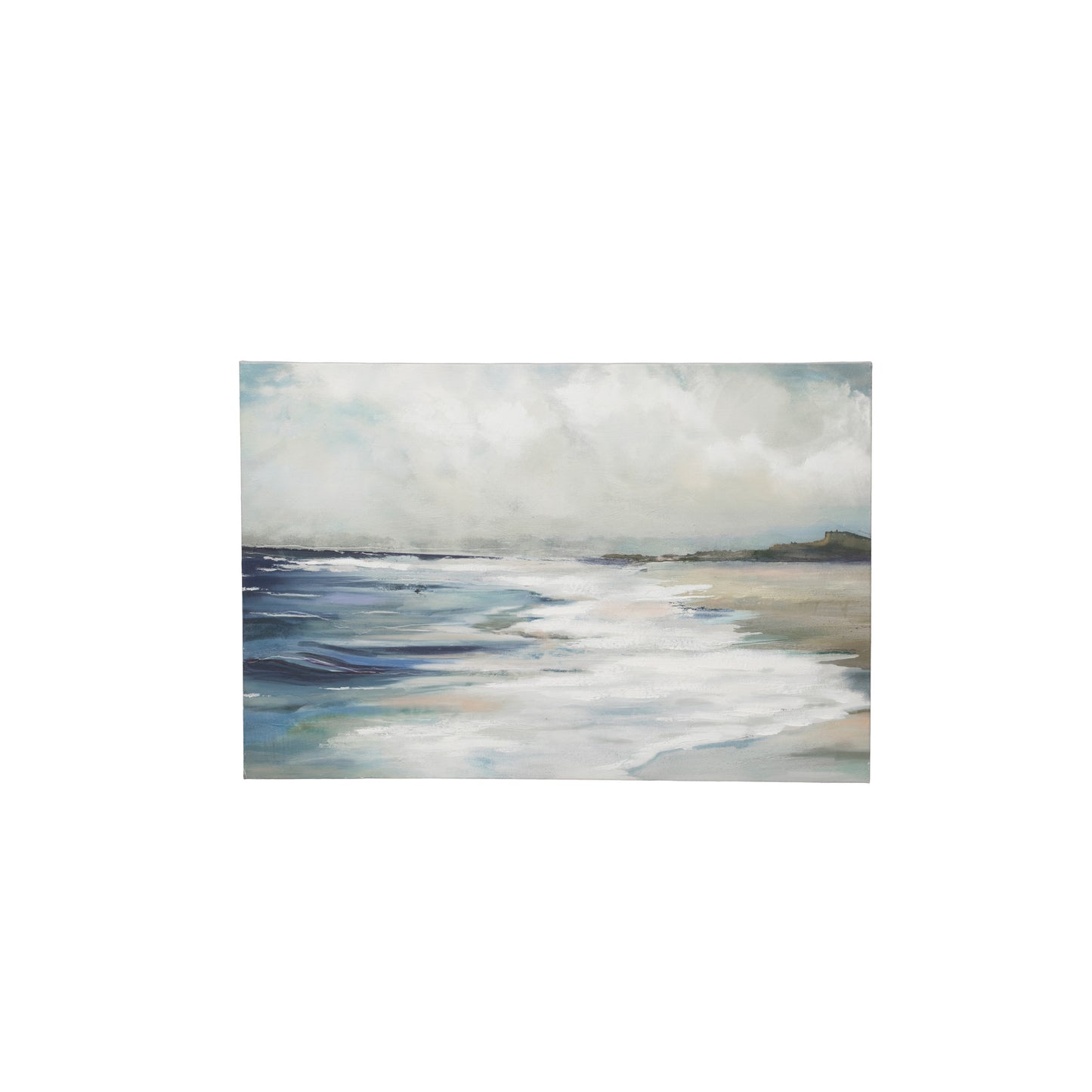 Beach Scene Canvas - HandPainted