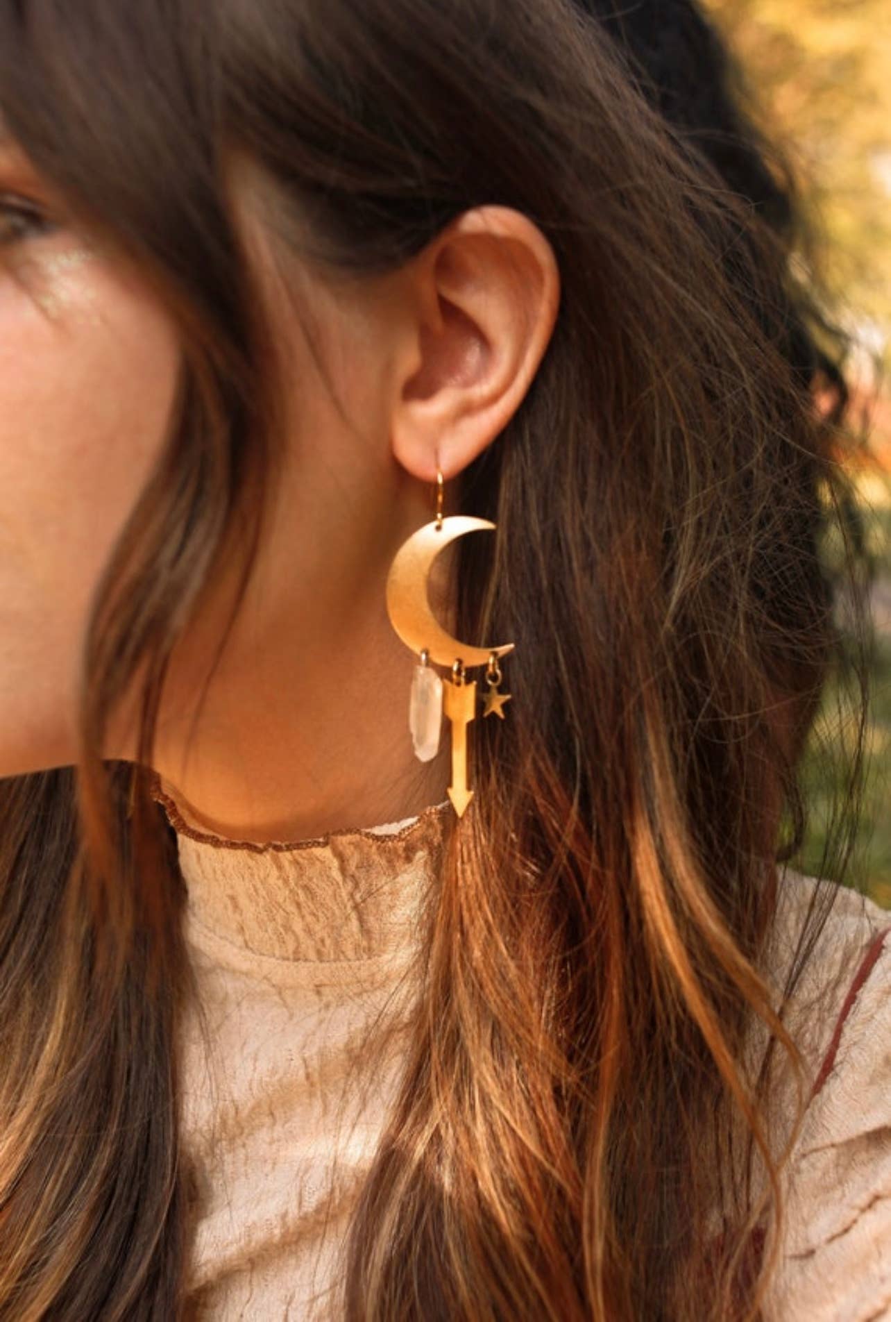 Sisters of the Moon Earrings