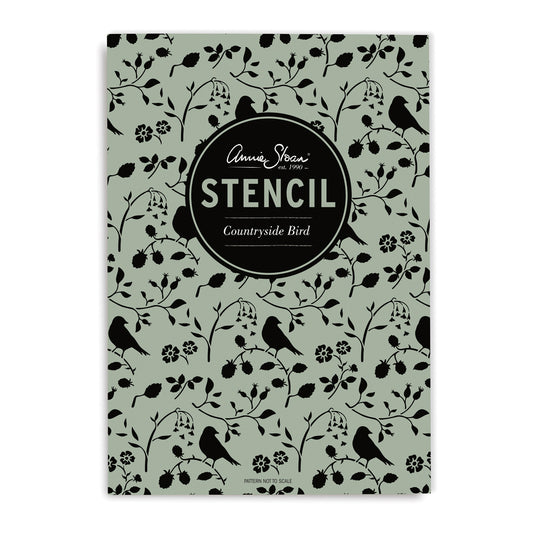 Annie Sloan Stencil/RHS Decoupage Paper