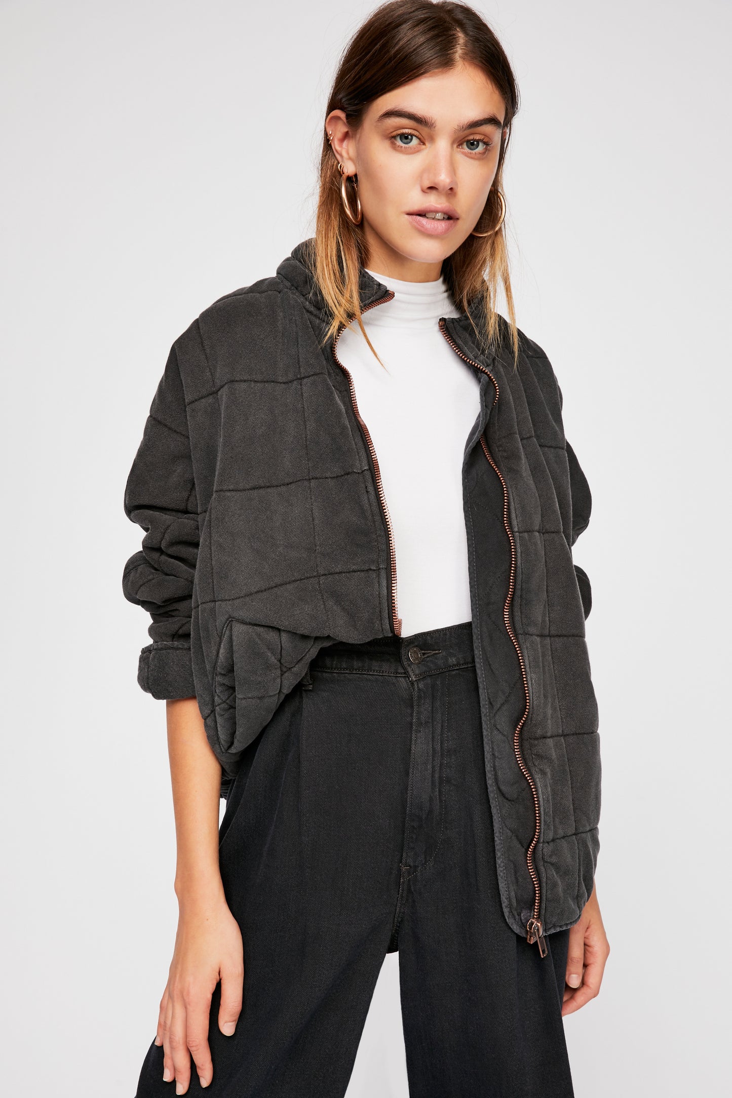 Dolman Quilted Jacket