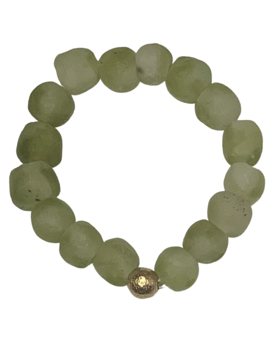 Seaglass Green Bracelet