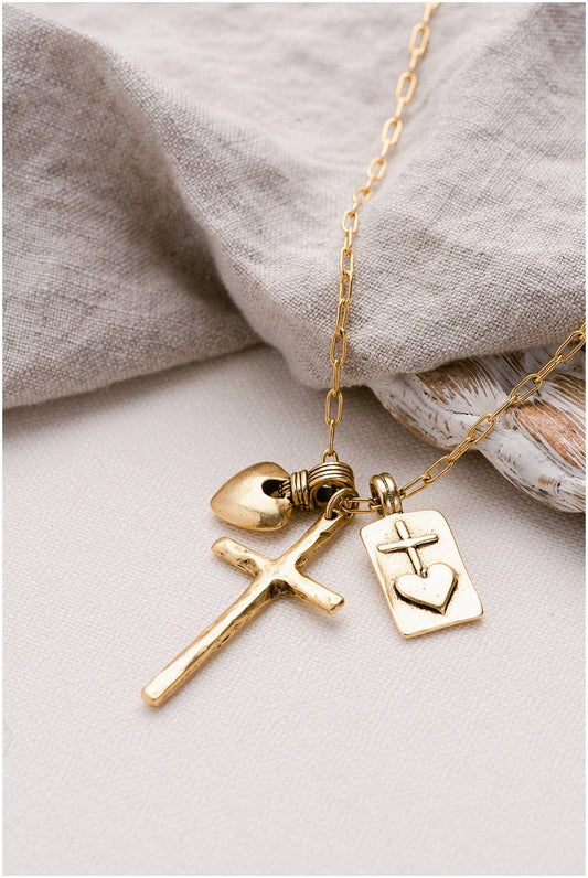Charmante Necklace: Silver