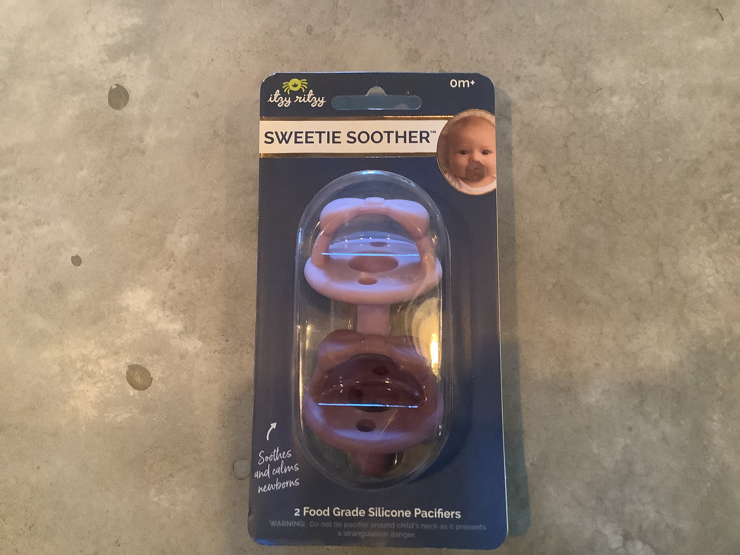 Pink sweetie soother
