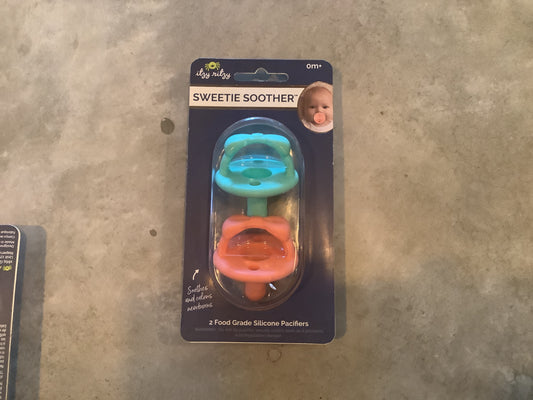 Green/blue sweetie soother