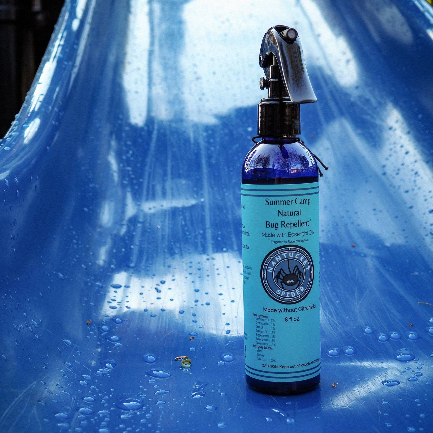 Summer Camp Natural Bug Repellent Spray for Kids: 8 oz