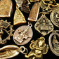 Brass Deity Pendants - 10 pc Assortment