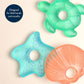 *NEW OPTION* Cutie Coolers™ Water Filled Teethers (3-pack): Seaside