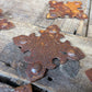 Great Buy-ER-Rustic Iron Medallions- 3 inches-Iron Hardware