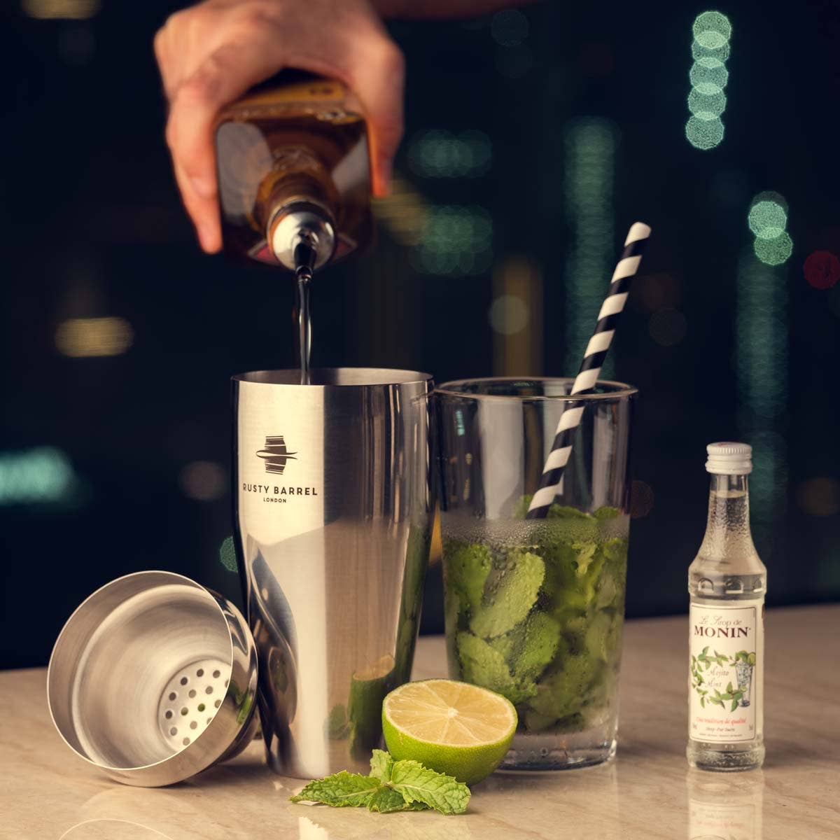 Rusty Barrel Mayfair Cocktail Making Set