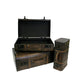 Brown Wooden Suitcase sets