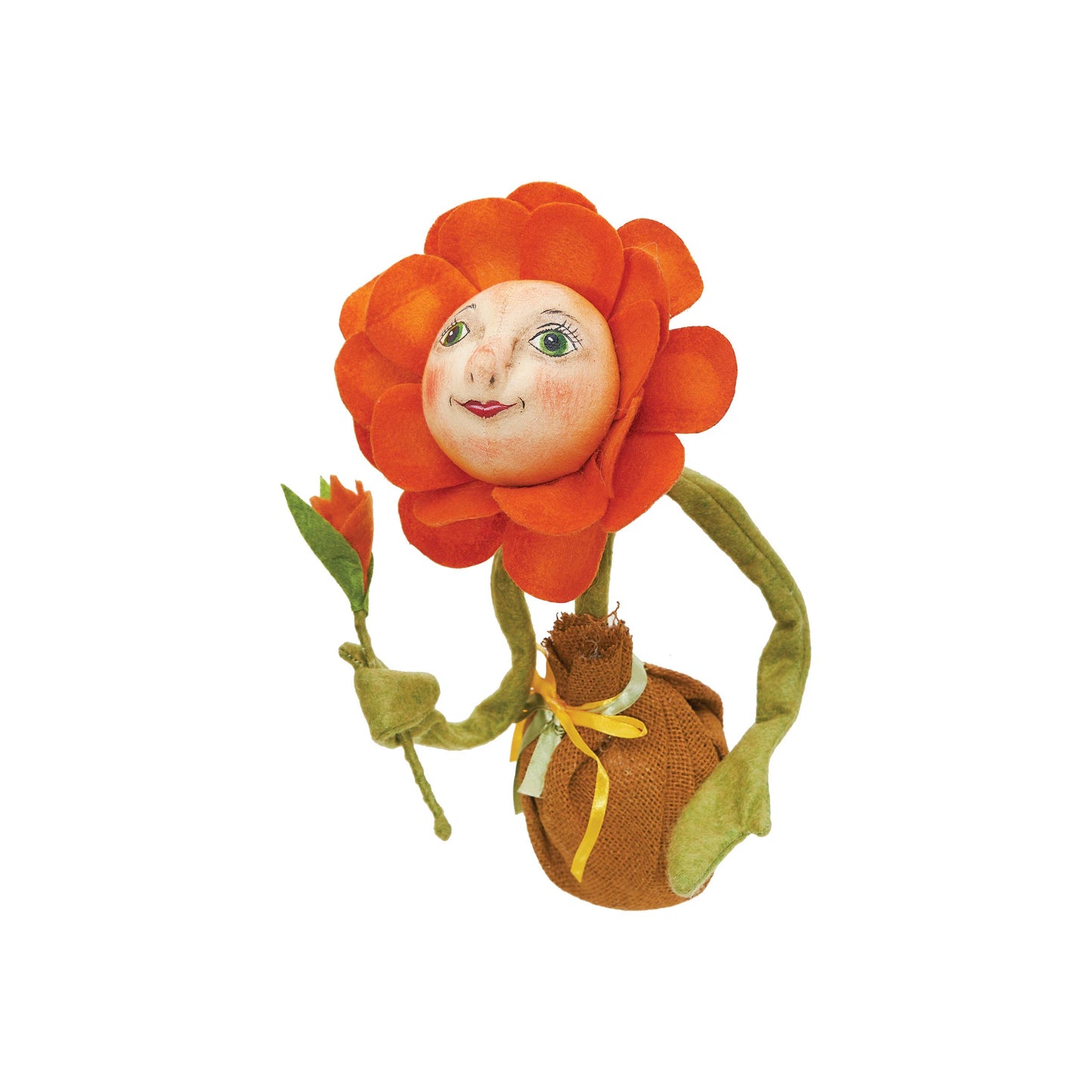 Blossom Sunflower Gathered Traditions Figurine