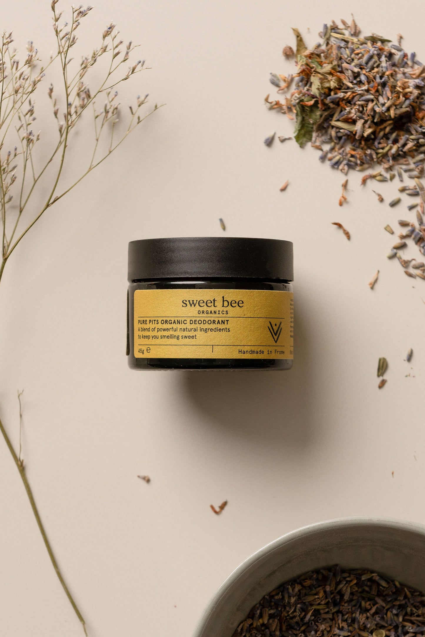 Pure Pits-Organic Deodorant: 45g