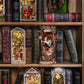 DIY Miniature Book Nook Kit: Fall into Wonder