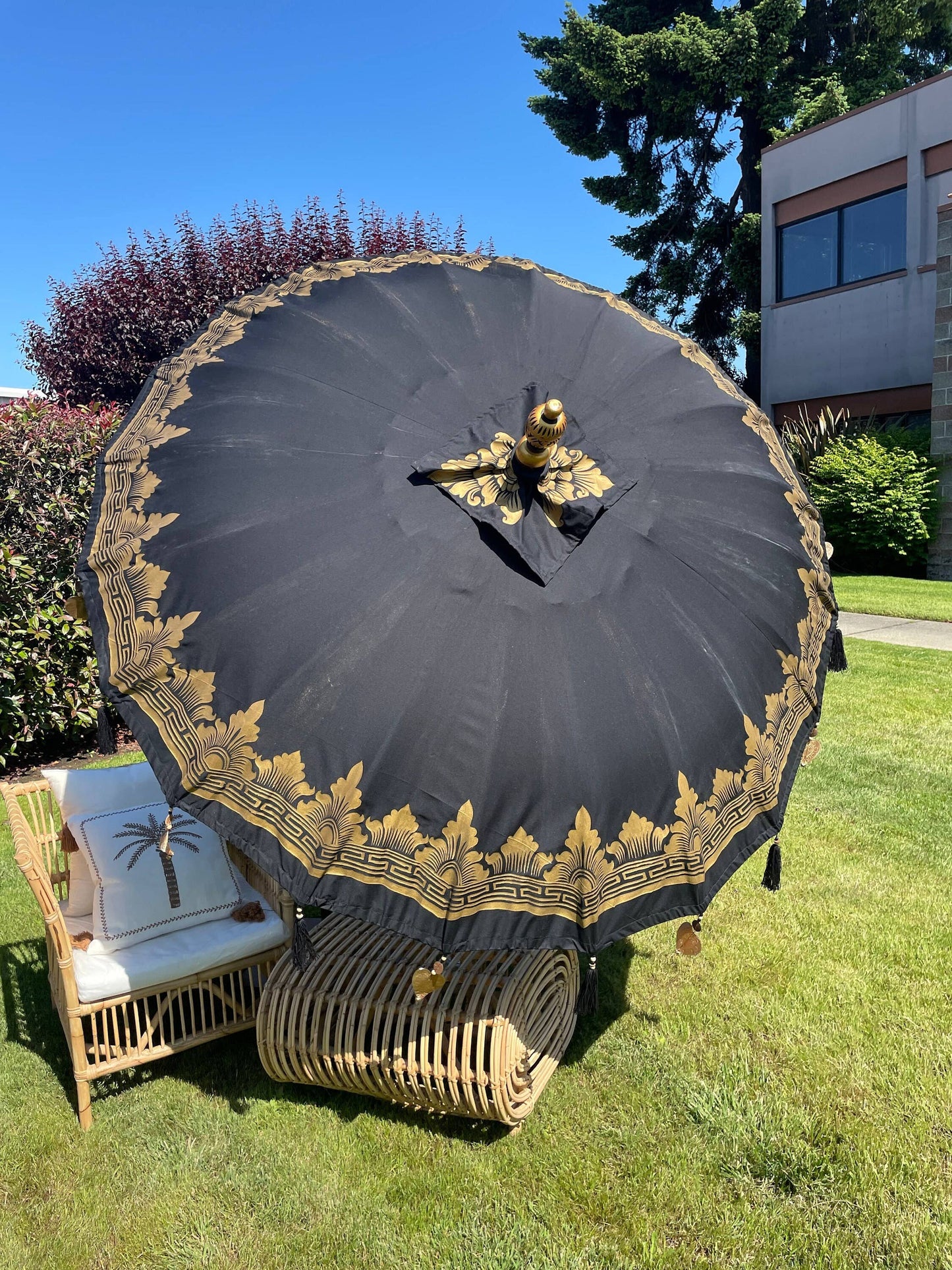 HANDMADE BALI UMBRELLAS, Tassel Umbrellas, Boho Umbrella, Party Umbrellas