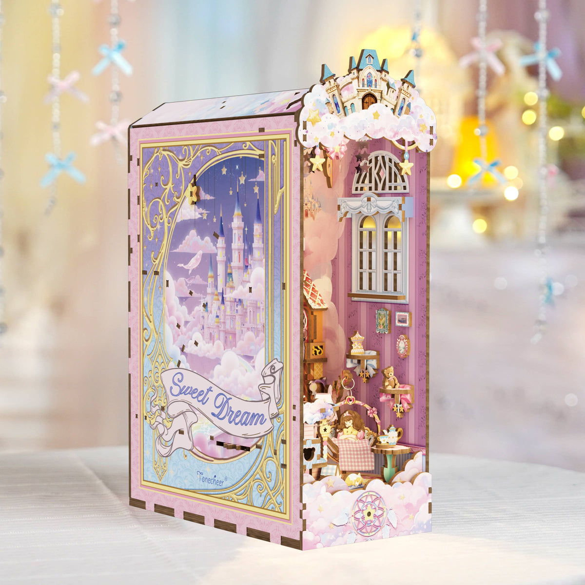 DIY Book Nook Kit: Sweet Dream w/ Dust Cover