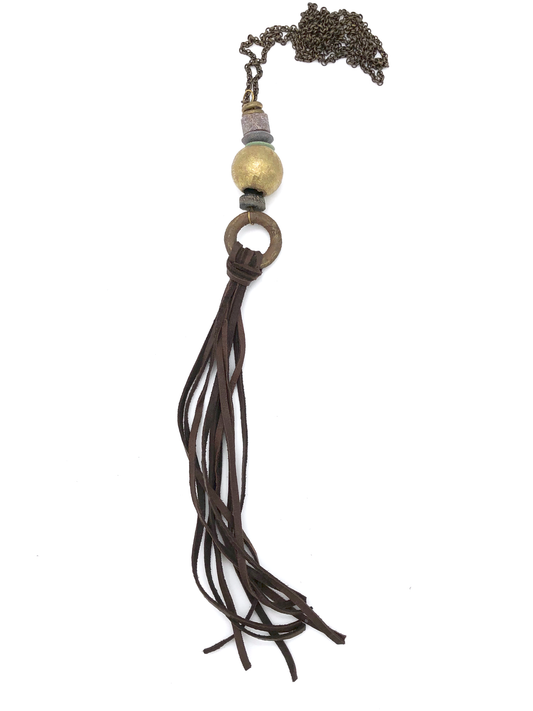Echo Necklace: Brown