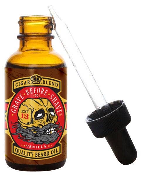 Grave Before Shave Beard Oil: Cigar Blend