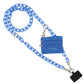 Clip & Go Ice Chain with Pouch: White Chain with Golden Pouch