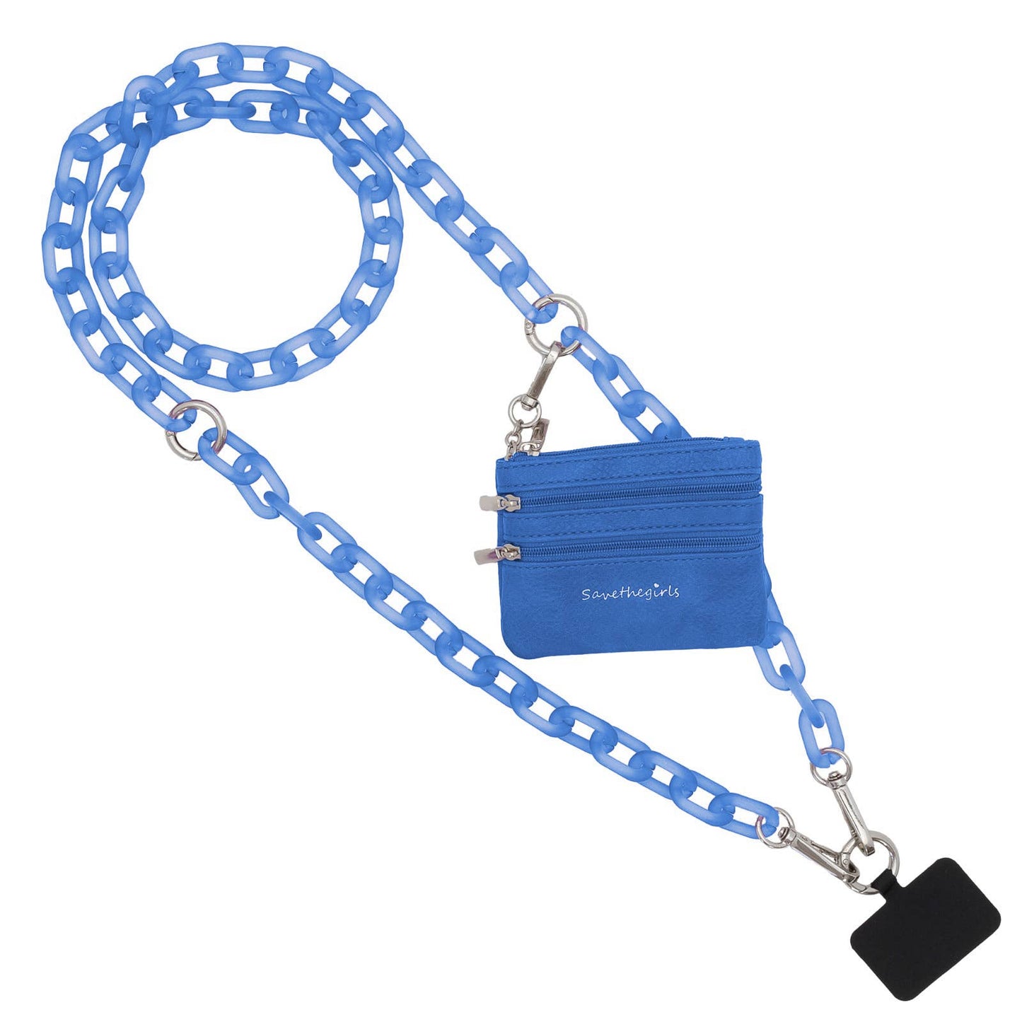Clip & Go Ice Chain with Pouch: Ice Tea - Brown Pouch