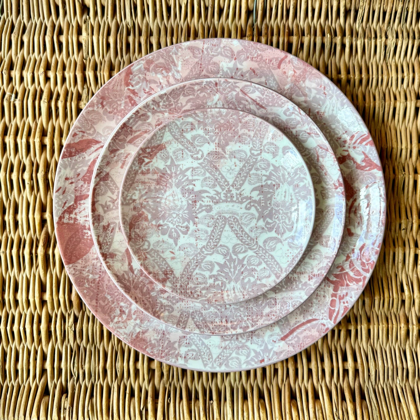 Patina Vie Celine Porcelain Plates: Salad Plate