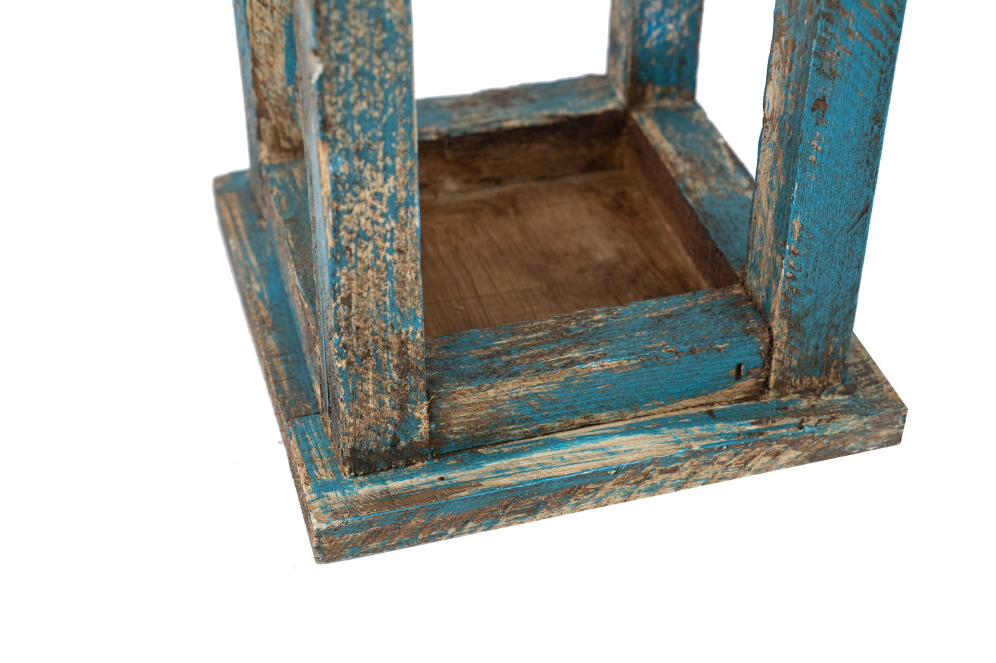 Monticello Lantern-Farmhouse Wood-7x17-Monticello Turquoise