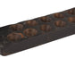 Antique Mini Sugar Mold-22-26 Holes-Old Original-Colors: Black