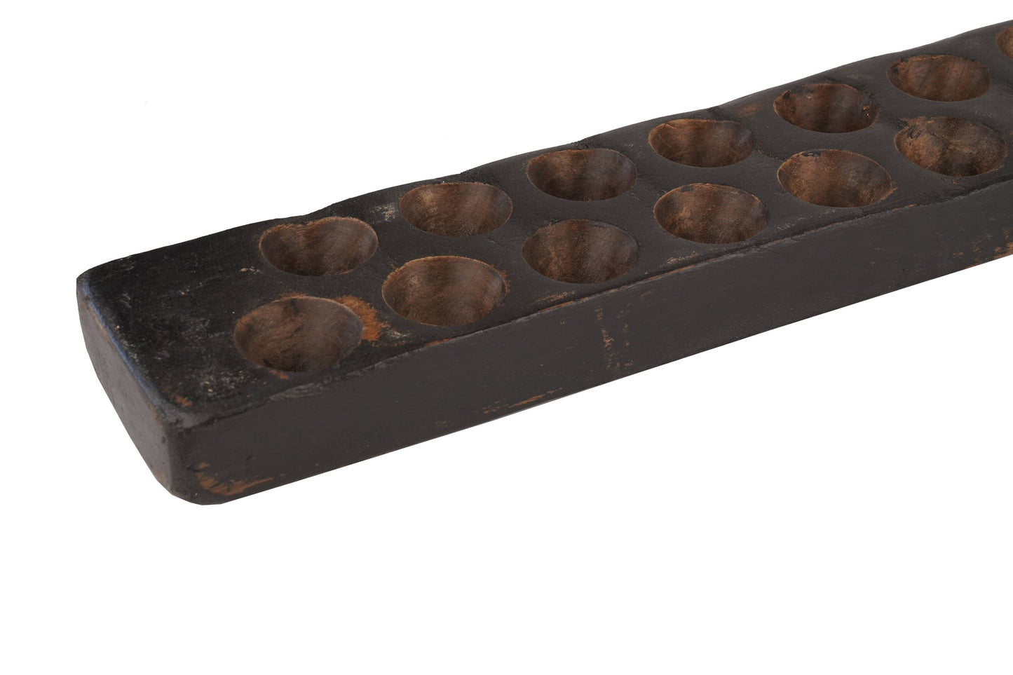 Antique Mini Sugar Mold-22-26 Holes-Old Original-Colors: Black